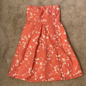 J.Crew Pink Strapless Dress